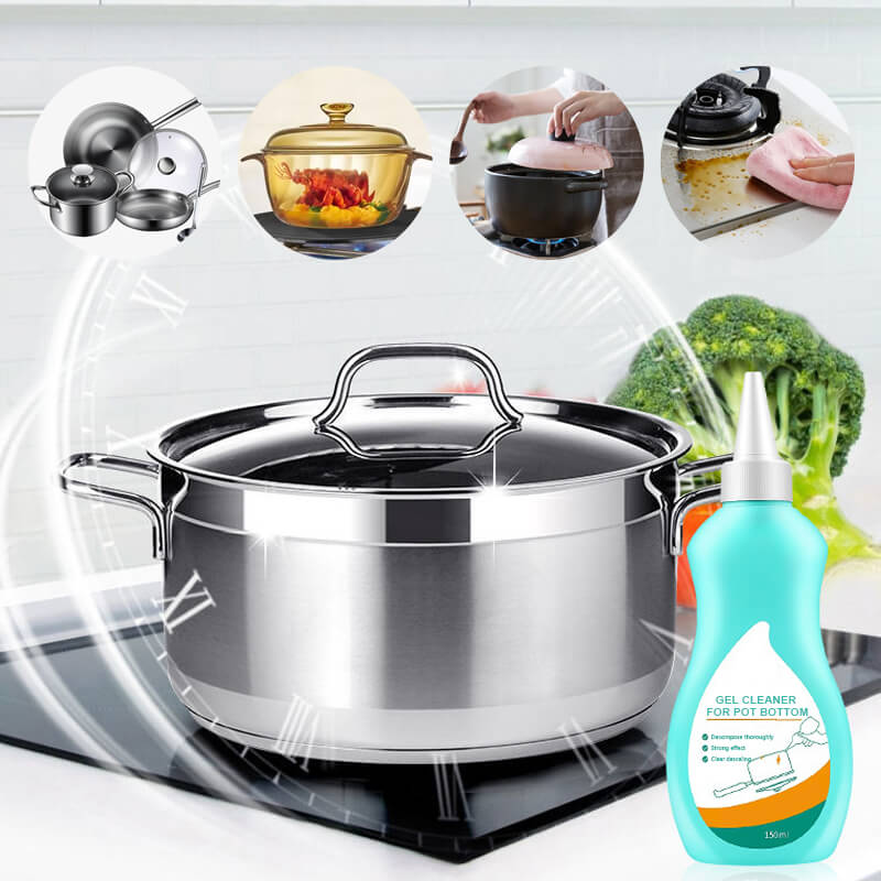 Cookware Black Bottom Descaling Strong Cleaning Gel
