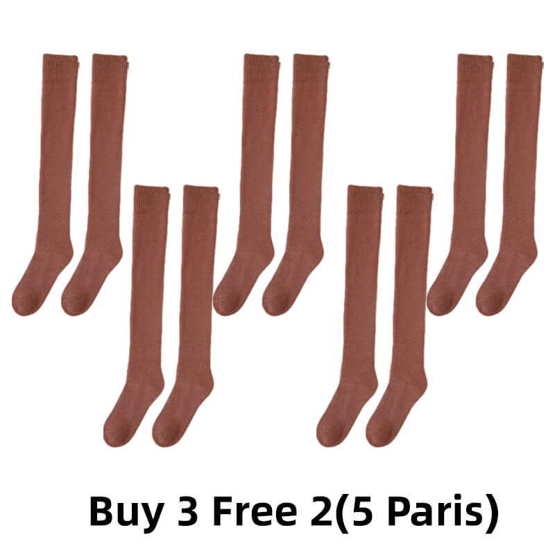 Women's Thermal Winter Fleece over Knee Socks