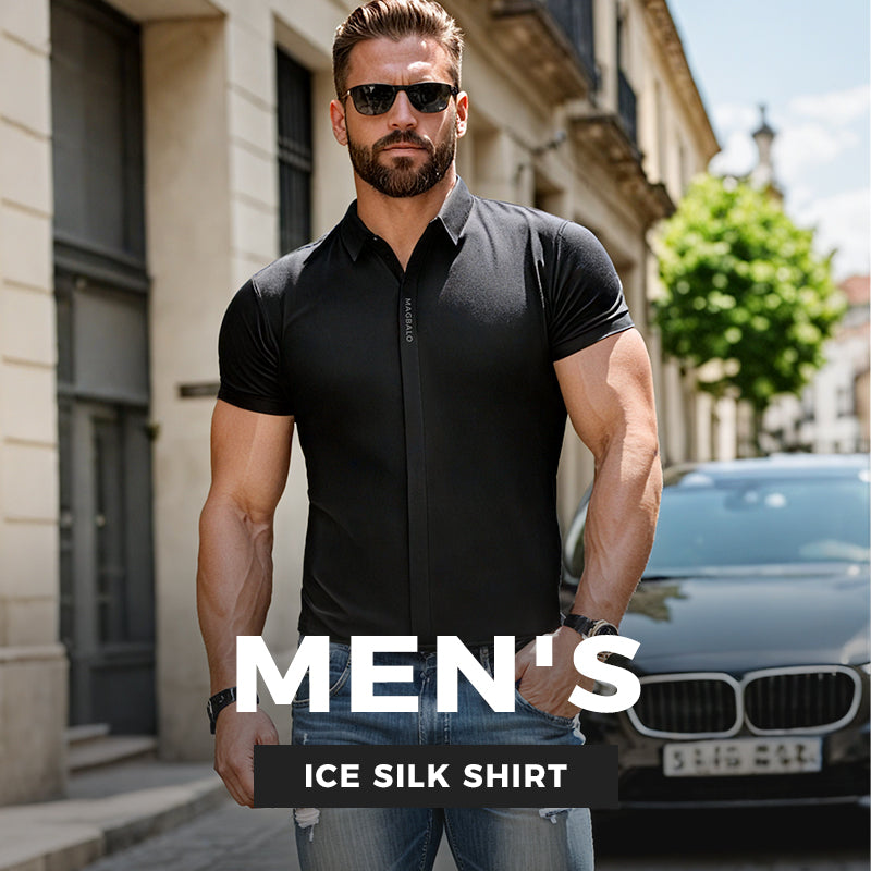 🔥New Arrivals🔥Ice Silk Quick-drying Business Shirt