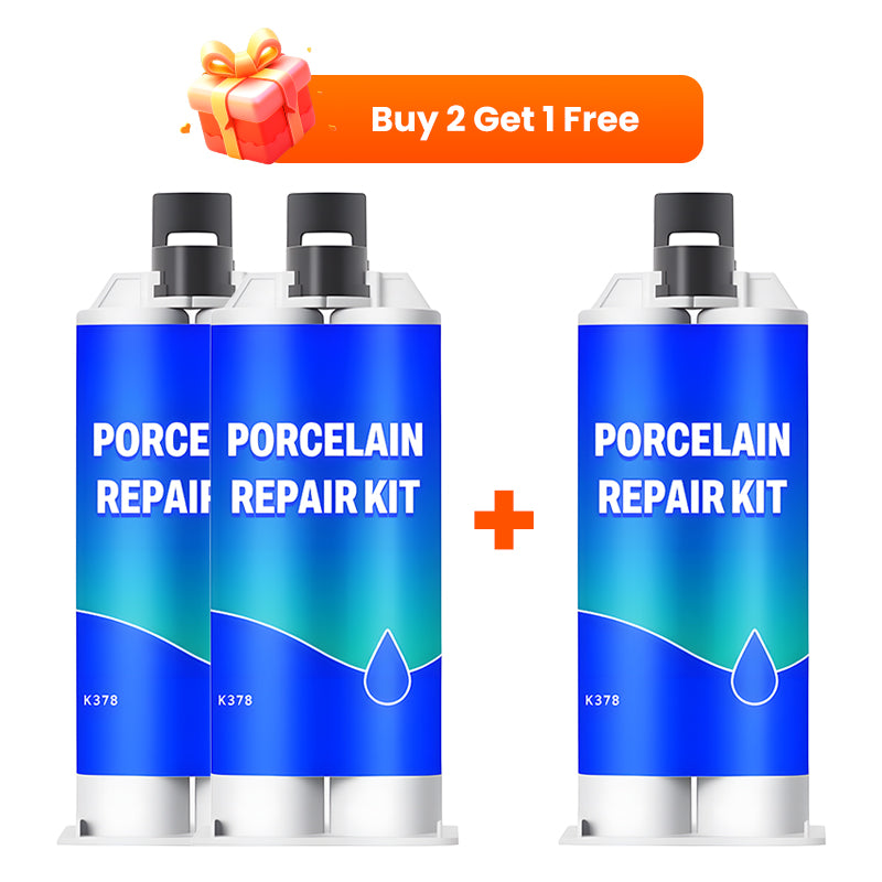 💧Multi-functional waterproof and anti-corrosion repair adhesive🔥 (suitable for ceramic floor tiles, walls, and kitchen countertops) saves time and costs.