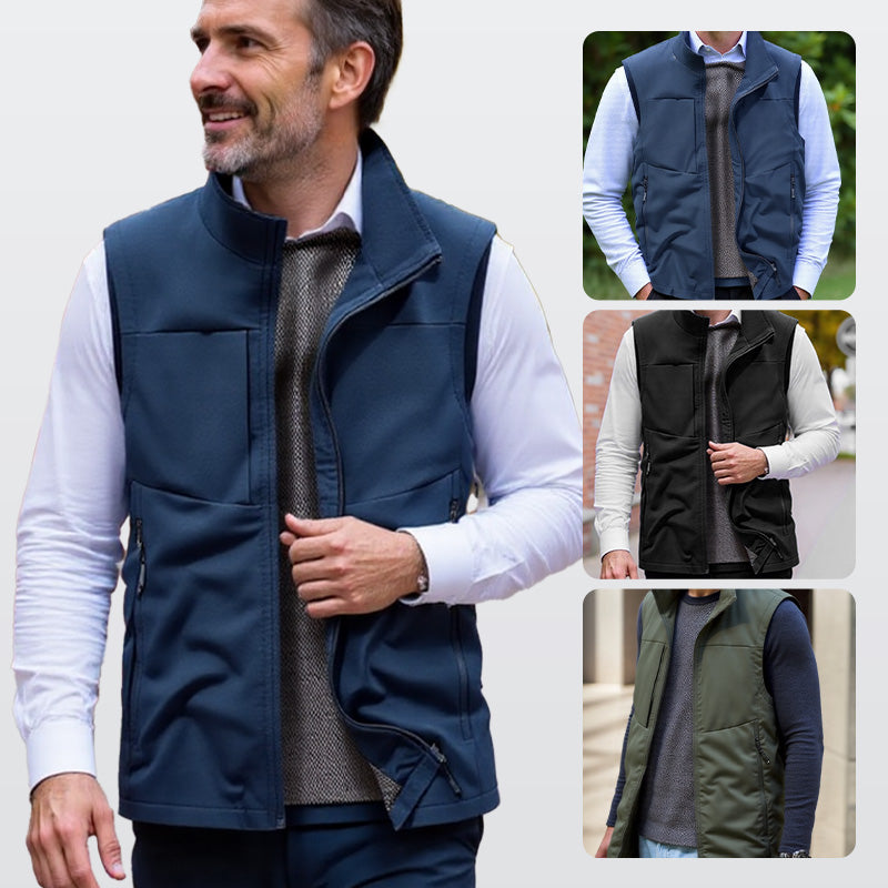 ⏳ Limited Time 50% OFF! 💥Men's Waterproof Outdoor Utility Vest