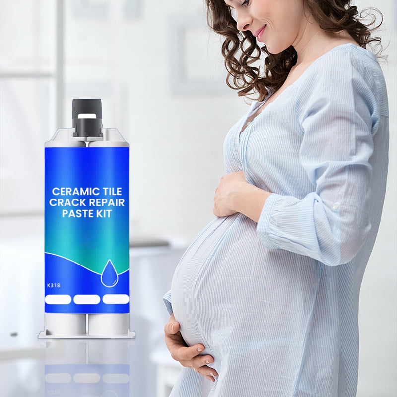 💧Multi-functional waterproof and anti-corrosion repair adhesive🔥 (suitable for ceramic floor tiles, walls, and kitchen countertops) saves time and costs.