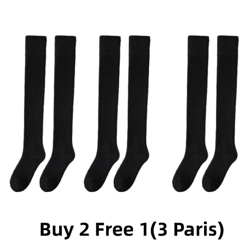 Women's Thermal Winter Fleece over Knee Socks