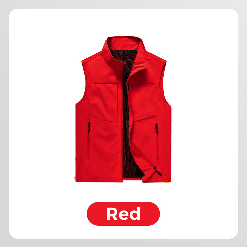 ⏳ Limited Time 50% OFF! 💥Men's Waterproof Outdoor Utility Vest
