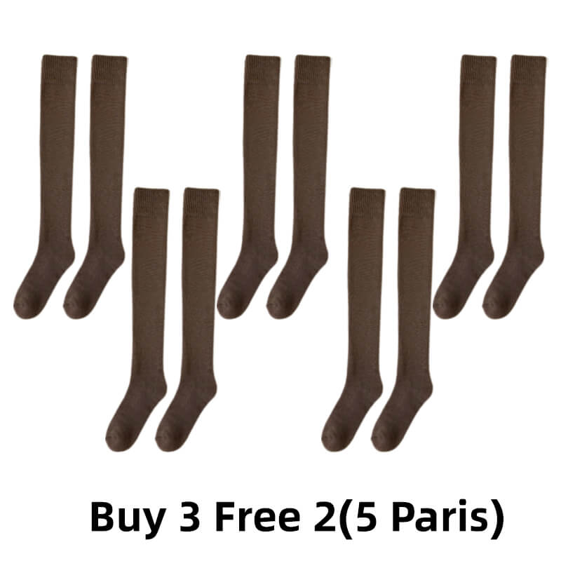 Women's Thermal Winter Fleece over Knee Socks