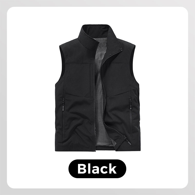 ⏳ Limited Time 50% OFF! 💥Men's Waterproof Outdoor Utility Vest