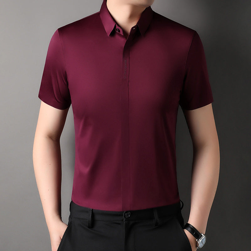 🔥New Arrivals🔥Ice Silk Quick-drying Business Shirt