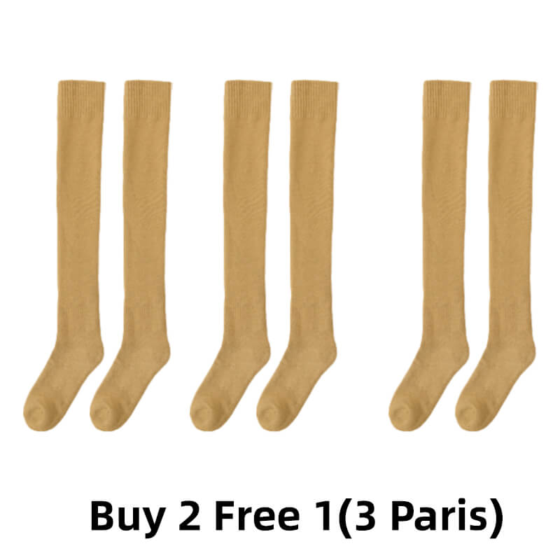 Women's Thermal Winter Fleece over Knee Socks