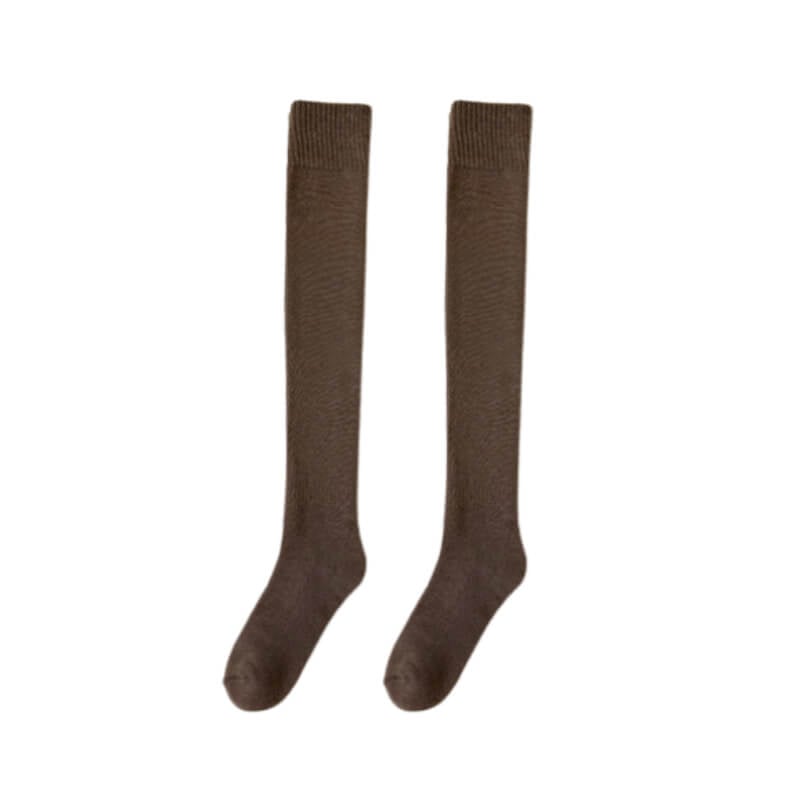 Women's Thermal Winter Fleece over Knee Socks