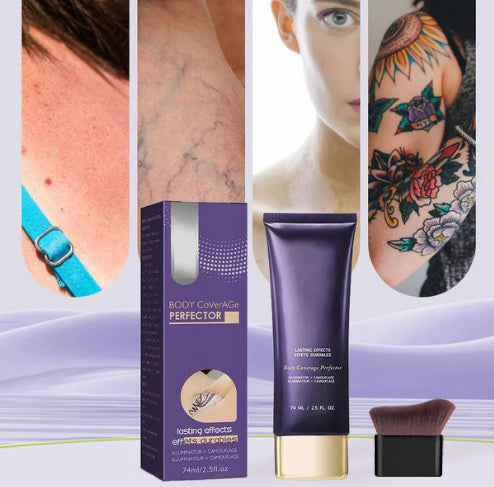 🔥LAST DAY SALE £9.99 with FREE BRUSH!!💥Waterproof, lightweight & flawless Coverage Perfector