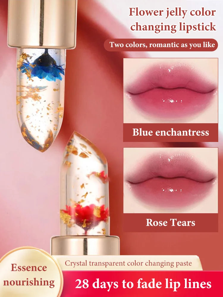 🎅Limited Time Sale🎄Flower Color Changing Lipstick