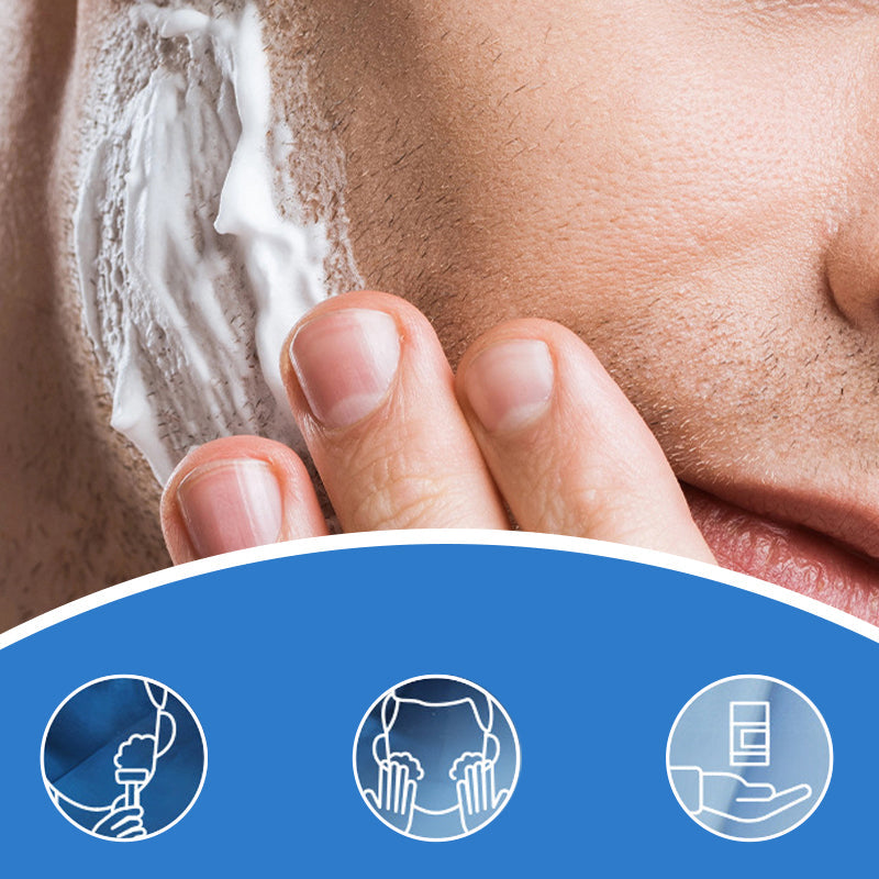 2-in-1 Shaving & Cleansing Cream Stick for Men