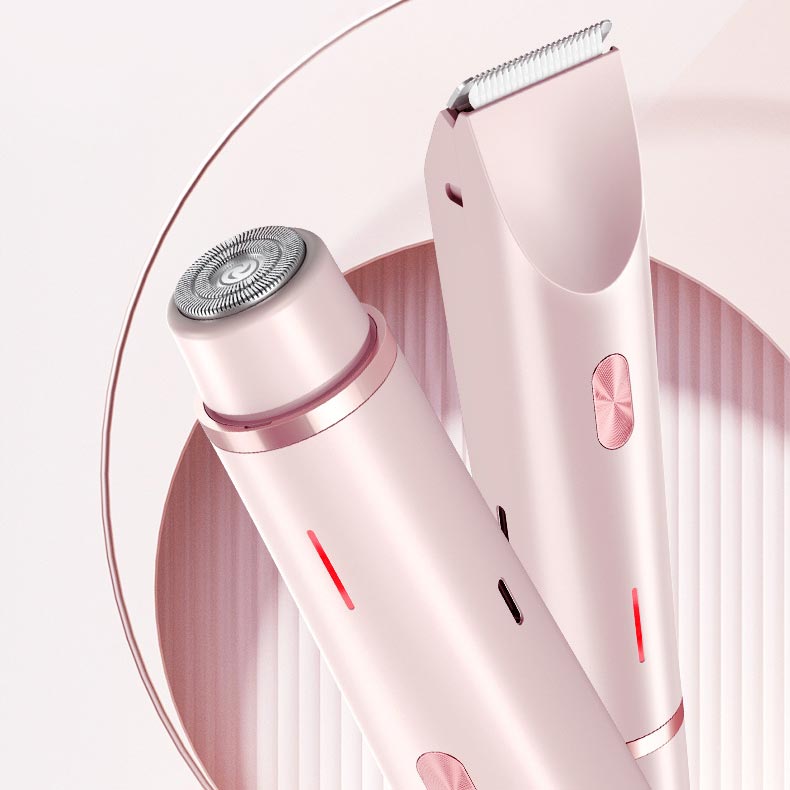 ✨【Dual-Head Epilator】IPX7 Waterproof - Hair Removal & Trimming | 21-Day Silky Skin 🦵 💎 Cordless Design | 🌿 Hypoallergenic | 🚚 Free UK Delivery