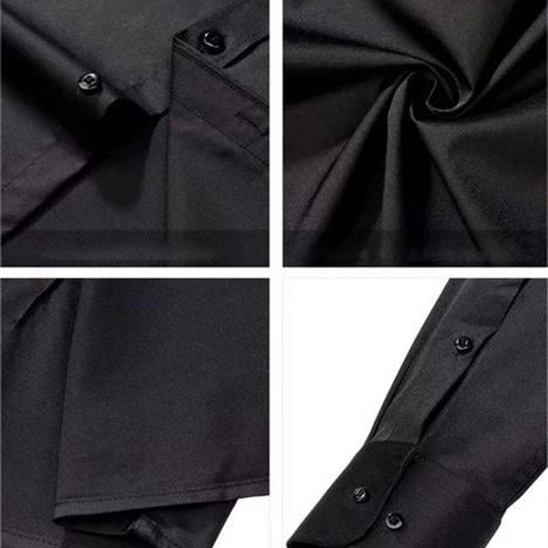 Men's High Stretch Ironing-Free Business Shirt