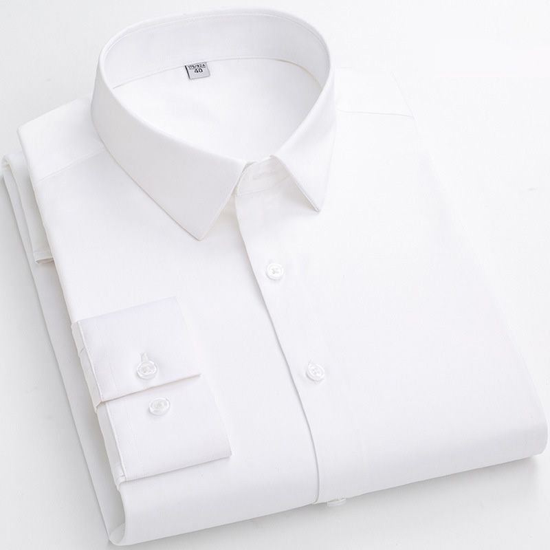 Men's High Stretch Ironing-Free Business Shirt