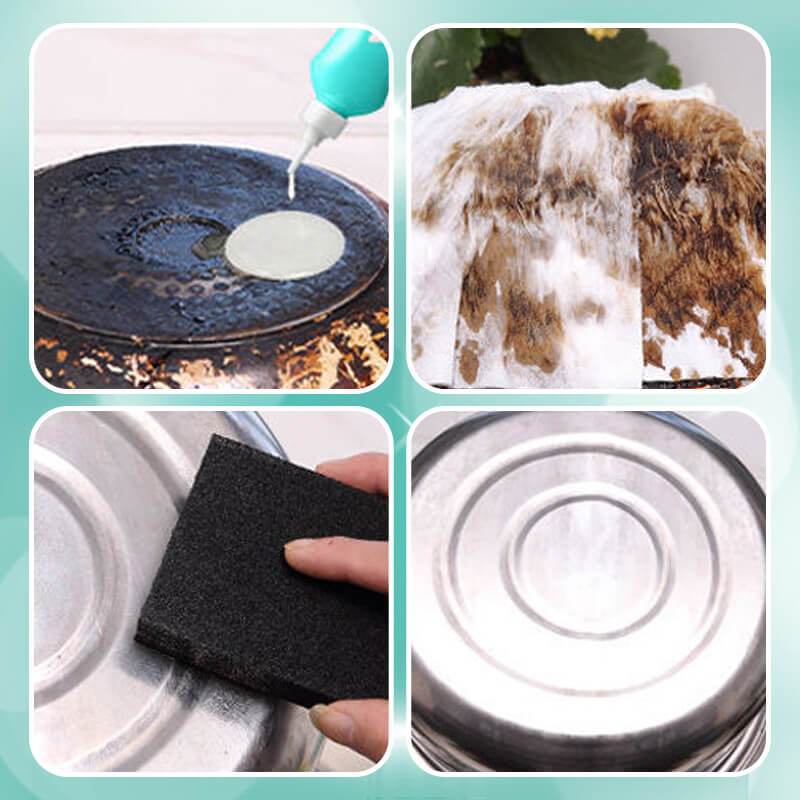 Cookware Black Bottom Descaling Strong Cleaning Gel