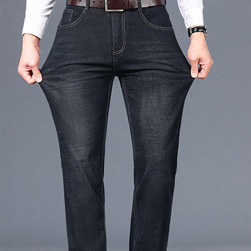 Men's Stretch Straight-Fit Jeans