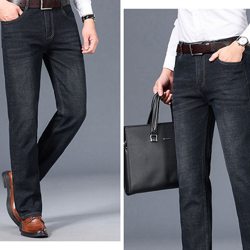 Men's Stretch Straight-Fit Jeans