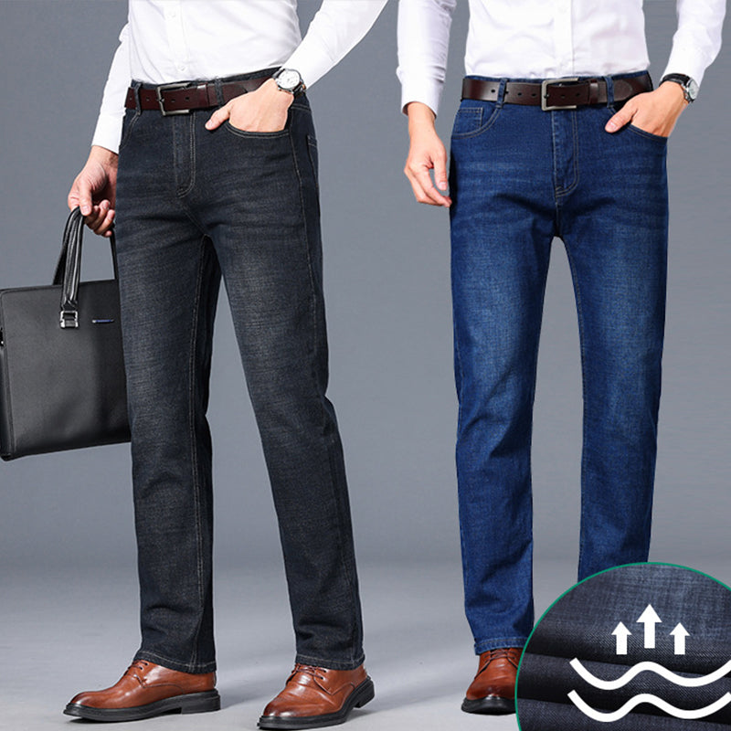 Men's Stretch Straight-Fit Jeans