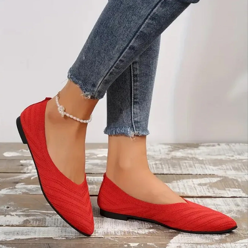Women’s Comfortable Breathable Pointed Toe Flats