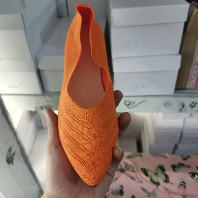 Women’s Comfortable Breathable Pointed Toe Flats