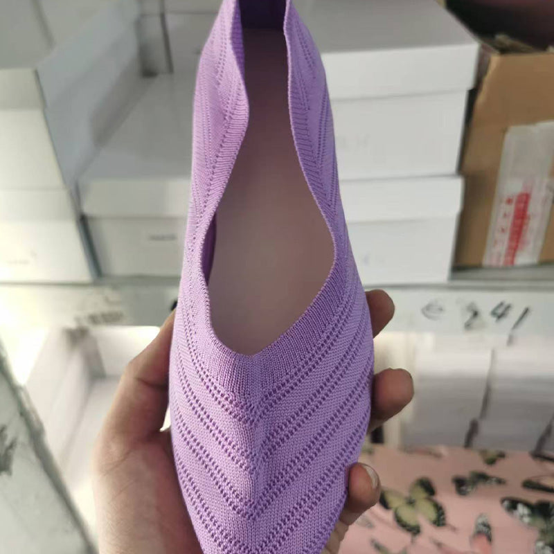 Women’s Comfortable Breathable Pointed Toe Flats