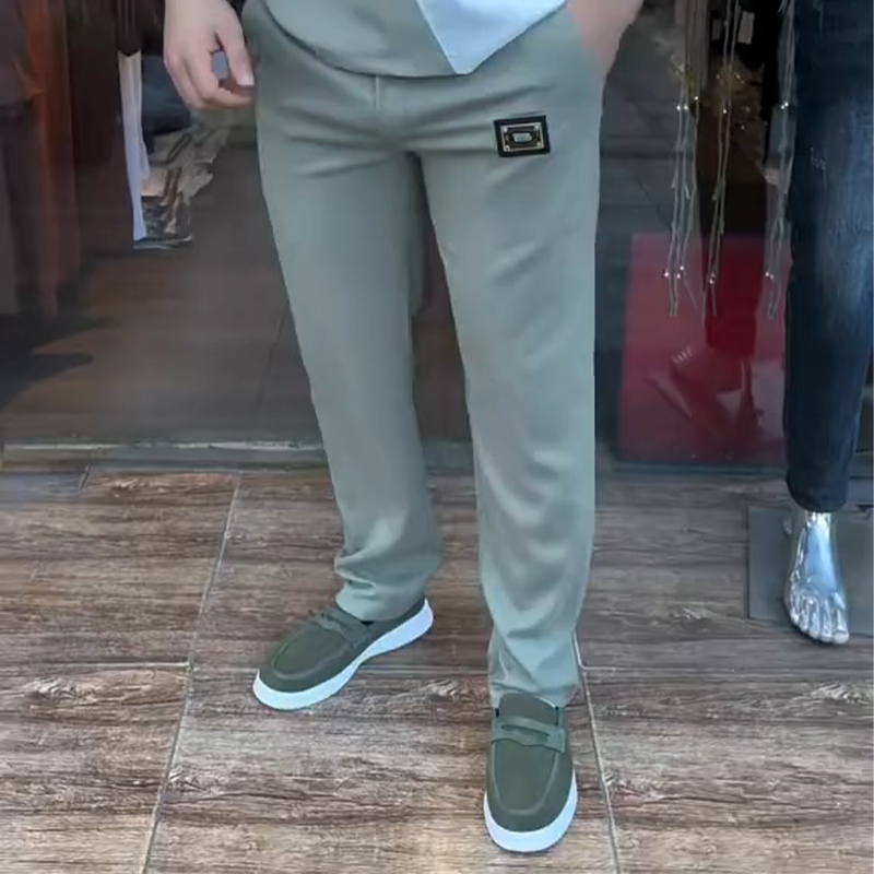 🔥 Trending This Summer! 💁‍♀️ Men's Casual Crew Neck Top and Pants Set