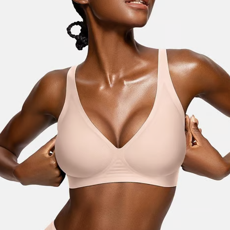 🍃Summer Hot Sale 49% OFF⏰Deep V Plunge Push-up Wirefree Seamless Bra