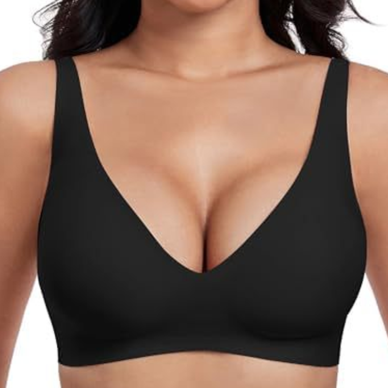 🍃Summer Hot Sale 49% OFF⏰Deep V Plunge Push-up Wirefree Seamless Bra