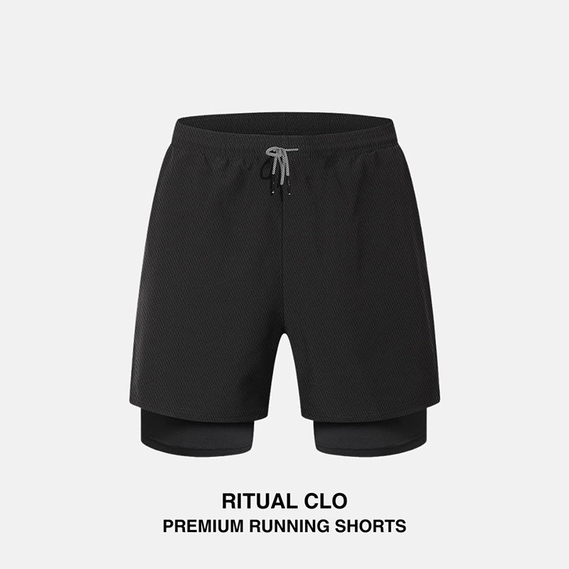 ⏳ Limited time 50% off! 💥Men's 2-in-1 Quick-Dry Sports Shorts