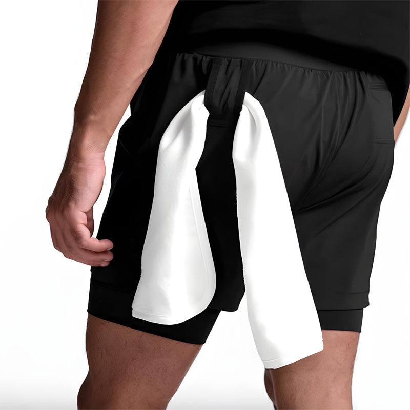 ⏳ Limited time 50% off! 💥Men's 2-in-1 Quick-Dry Sports Shorts