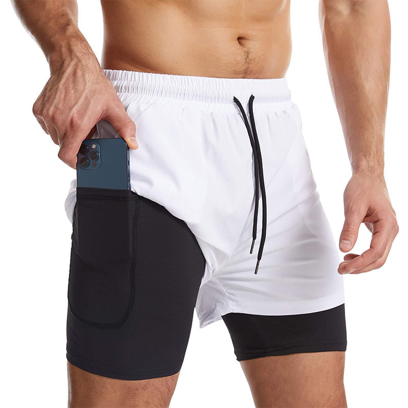 ⏳ Limited time 50% off! 💥Men's 2-in-1 Quick-Dry Sports Shorts