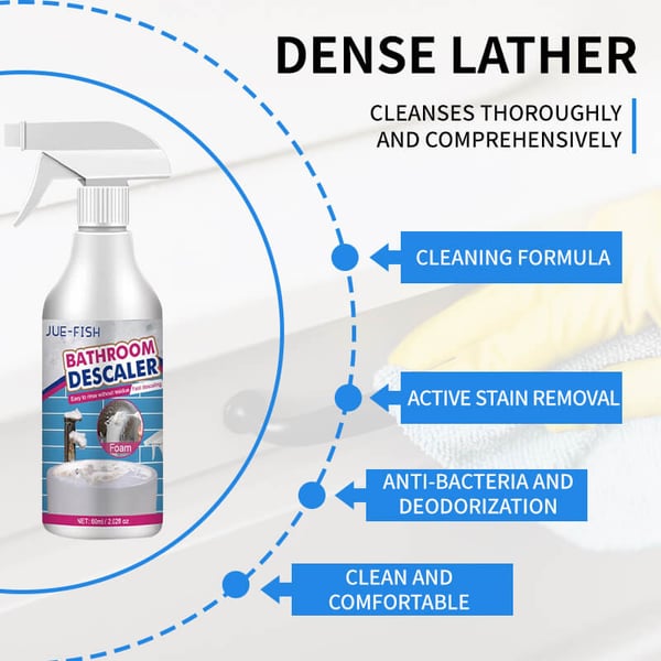 Flash Deal: Up to 50% OFF🚀 Multipurpose Cleaner Foam for Bathrooms