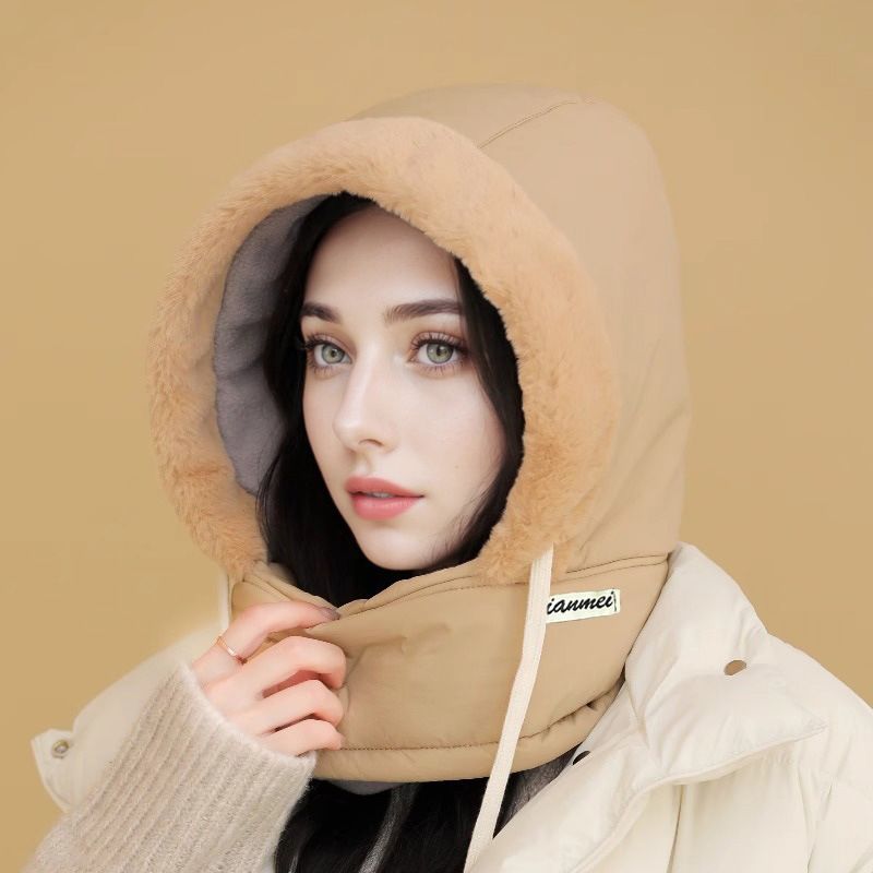 🍂Autumn Promotion 50%💕Plush-lined Thickened Thermal Hat with Face Mask for Men and Women